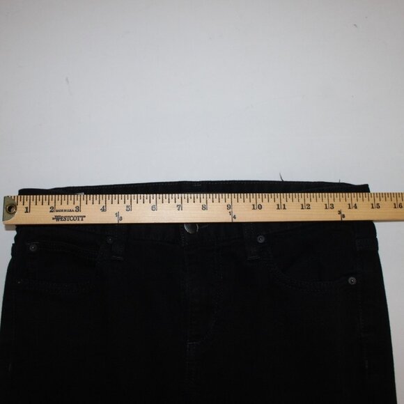 Joes Jeans The Audrey Sz 25 x 25 Black Denim Retro Ankle Pockets Cotton Jeans - Picture 14 of 16